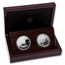 2026 South Africa 2-Coin Silver Krugerrand & Martial Eagle Set