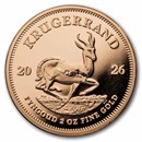 2026 South Africa 2 oz Gold Piedfort Proof Krugerrand