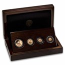 2026 South Africa 4-coin Gold Krugerrand Fractional Proof Set