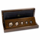 2026 South Africa 5-coin Gold Krugerrand Fractional Proof Set