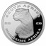 2026 South Africa 5 oz Silver The African Range: Cheetah Survey