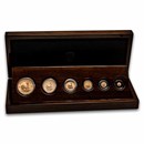2026 South Africa 6-coin Gold Krugerrand Proof Set (w/ Box & COA)