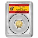 2026 Spain 1/10 oz Gold Rev PF Brown Bear Doubloon PCGS PR-70 FDI