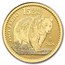 2026 Spain 1/10 oz Gold Reverse Proof Brown Bear Doubloon