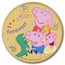 2026 TUV Peppa Pig Colorized Together Forever Collector Coin