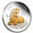 2026 Tuvalu 1/2 oz Silver Lunar Baby Horse Proof (Colorized)