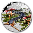 2026 Tuvalu 1 oz Silver Colorized Australian Giant Centipede PF