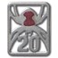 2026 Tuvalu 1 oz Silver Colorized Red-Back Spider Proof (Box)