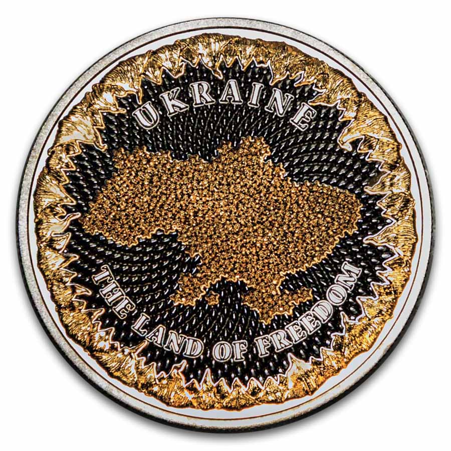 Buy 2026 1 oz Silver Ukraine Freedom United Crypto States | APMEX