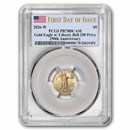2026-W 1/10 oz Proof Gold Eagle Dual Date PR-70 PCGS (FDI)