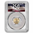 2026-W 1/10 oz Proof Gold Eagle Dual Date PR-70 PCGS (FS, 250th)