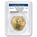 2026-(W) 1 oz American Gold Eagle MS-70 PCGS (FDI, West Point)