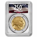 2026-W 1 oz Proof Gold Buffalo Dual Date PR-70 PCGS (AR, 250th)
