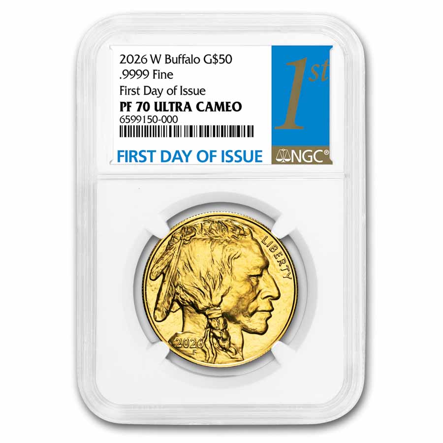 Buy 2026-W 1 oz Proof Gold Buffalo PF-70 NGC FDI | APMEX
