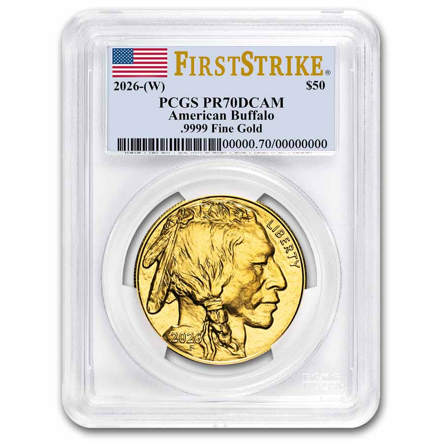 Buy 2026-W 1 oz Proof Gold Buffalo PR-70 PCGS (FS) | APMEX