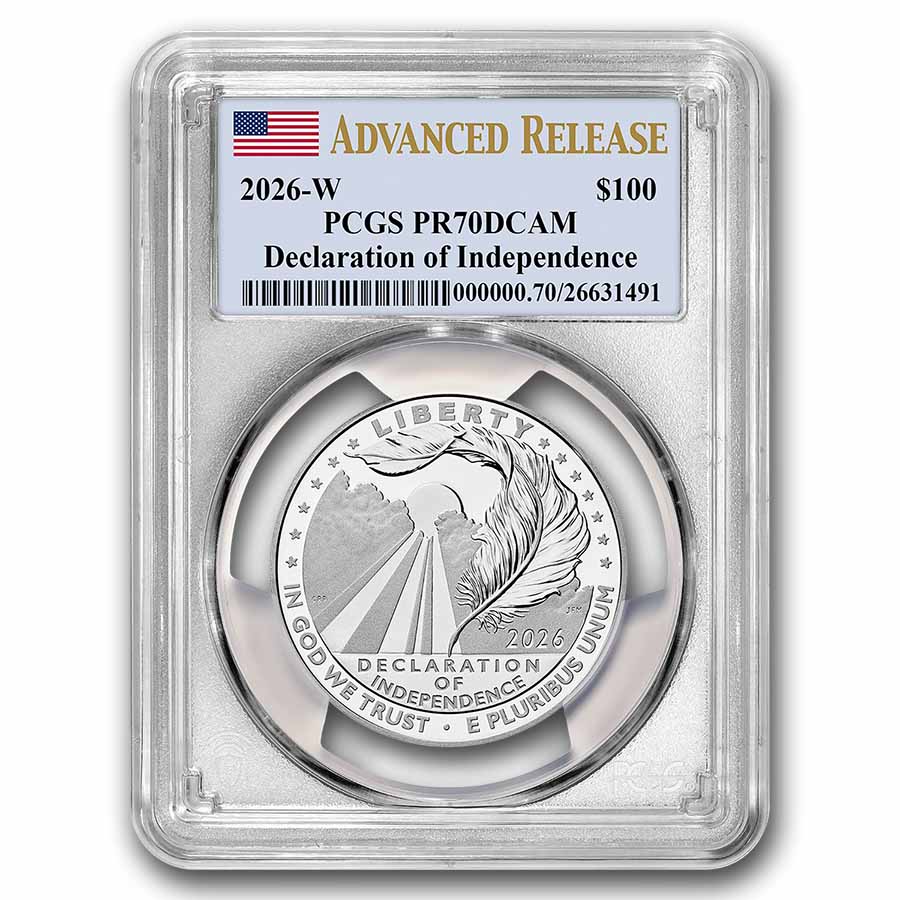 Buy 2026-W Proof Platinum Eagle PR-70 PCGS (AR) | APMEX