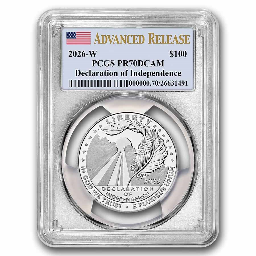 2026-W 1 oz Proof Platinum Eagle PR-70 PCGS (Advanced Release)