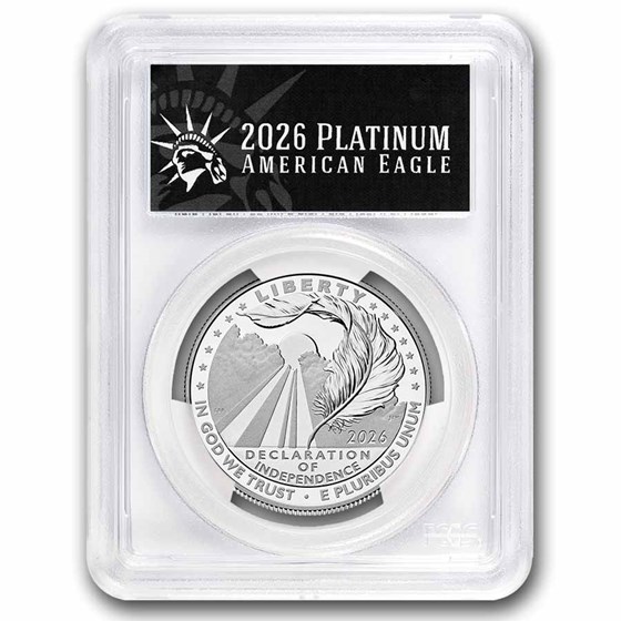 2026-W 1 oz Proof Platinum Eagle PR-70 PCGS (FDI, Black Label)