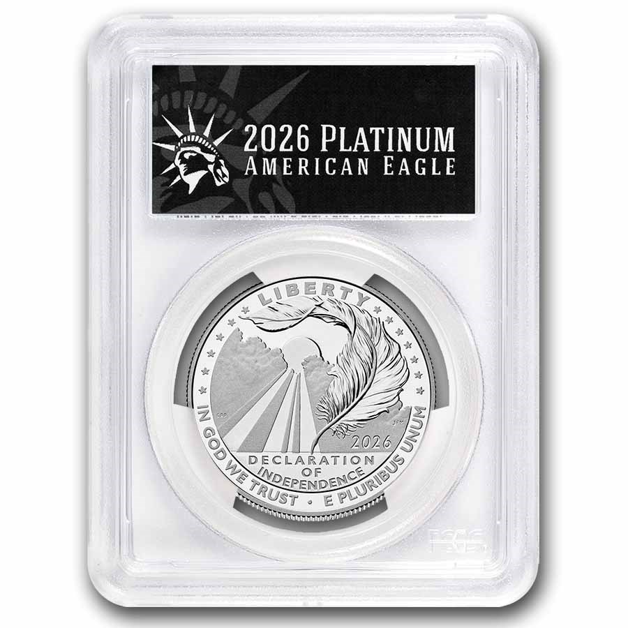 2026-W 1 oz Proof Platinum Eagle PR-70 PCGS (FDI, Black Label)