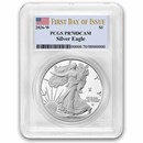 2026-W 1 oz Proof Silver Eagle PR-70 PCGS (FDI, Dual Date)