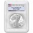 2026-W 1 oz Proof Silver Eagle PR-70 PCGS (FDI, Dual Date)