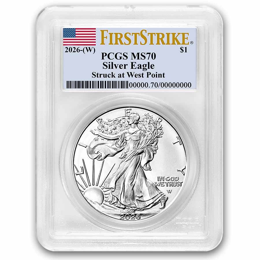 【新品】Eagleシルバーイーグル銀貨2022-W PCGS MS70 Buy 2026 W Silver Eagle MS-70 PCGS FirstStrike | APMEX