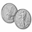 2026-W Burnished American Silver Eagle (OGP, Enhanced, Dual Date)
