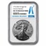 2026-W Burnished Silver Eagle MS-70 NGC (AR, Enhanced)