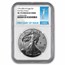 2026-W Burnished Silver Eagle MS-70 NGC (FDI, Enhanced)
