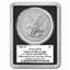 2026-W Burnished Silver Eagle SP-70 PCGS (FDI, Black, Enhanced)