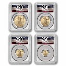2026-W Proof Gold Eagle Set - Dual Date PR-70 PCGS (FS, 250th)