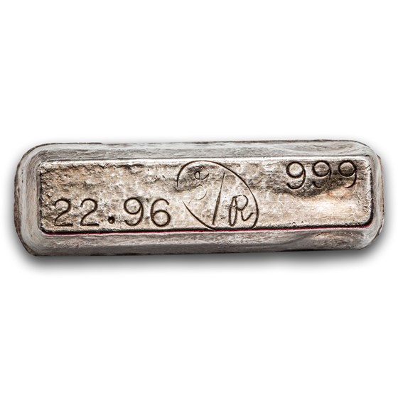 22.96 oz Silver Bar - Vintage G/R Bar