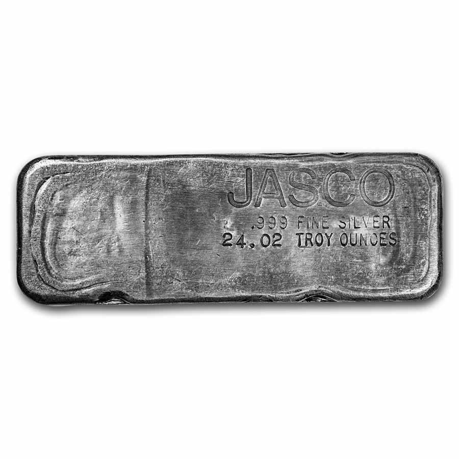 Buy 24.02 oz Silver Bar JASCO (Poured) APMEX