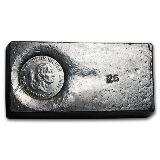 24.45 oz Silver Bar - The Washington Mint 24.45 oz Silver Bar - The Washington Mint