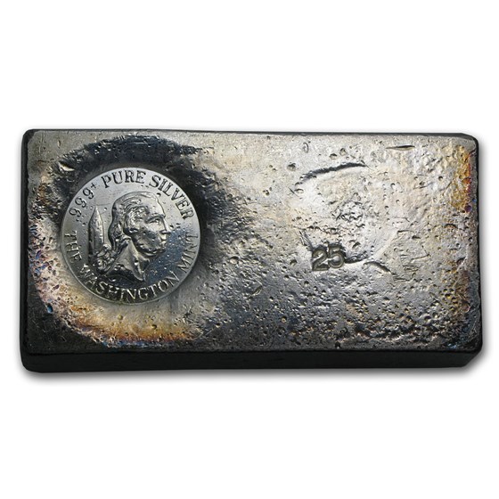 24.70 oz Silver Bar - The Washington Mint 24.70 oz Silver Bar - The Washington Mint