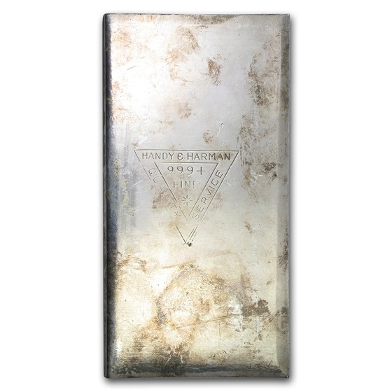 24.79 oz Silver Bar - Handy & Harman