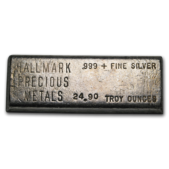 24.90 oz Silver Bar - Hallmark Precious Metals 24.90 oz Silver Bar - Hallmark Precious Metals
