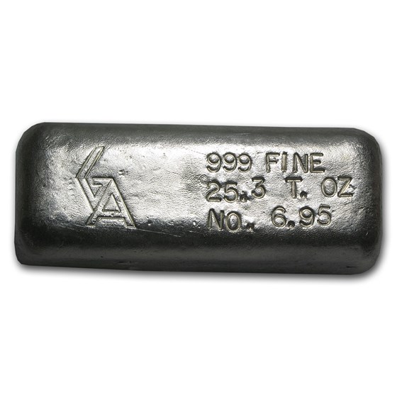 25.30 oz Silver Bar - Golden Analytical 25.30 oz Silver Bar - Golden Analytical