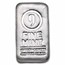 25 oz Cast-Poured Silver Bar - 9Fine Mint