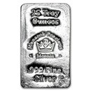 25 oz Hand Poured Silver Bar - MPM