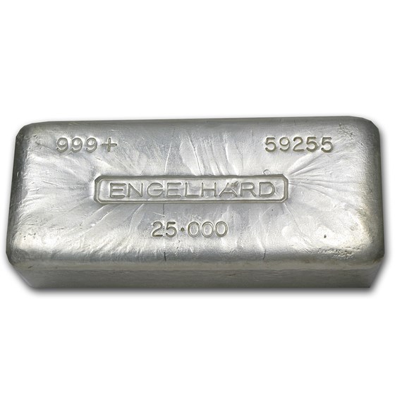 25 oz Silver Bar - Engelhard