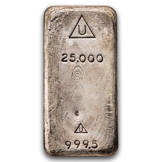 25 oz Silver Bar - Vintage Delta