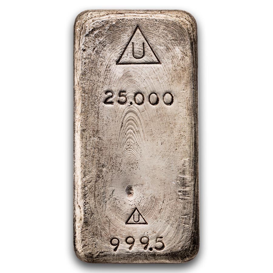 25 oz Silver Bar - Vintage Delta