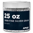 25 oz Silver Grain/Shot .9999+ Fine