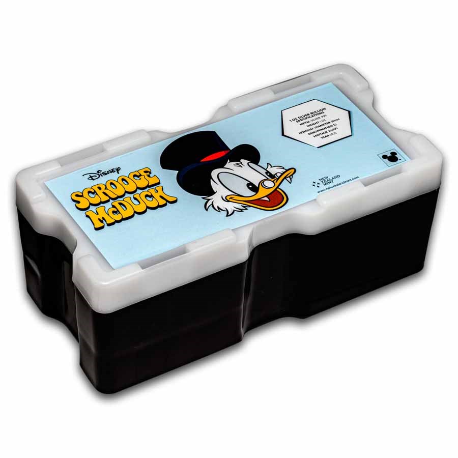250-Coin 1 oz Silver Scrooge McDuck Monster Box (Black Empty)