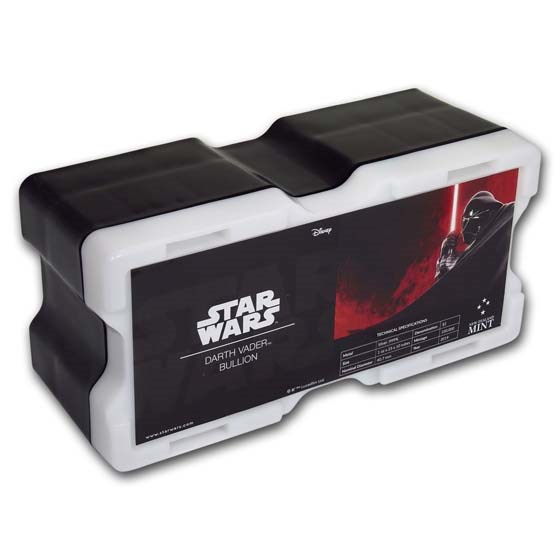 250-Coin 2019 Niue 1 oz Silver Darth Vader Monster Box (Empty) 250-Coin 2019 Niue 1 oz Silver Darth Vader Monster Box (Empty)
