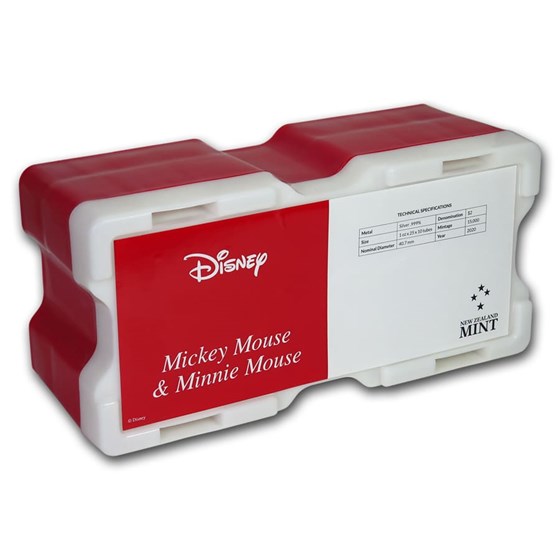 250-Coin Niue 1 oz Silver $2 Mickey & Minnie Monster Box (Empty) 250-Coin Niue 1 oz Silver $2 Mickey & Minnie Monster Box (Empty)
