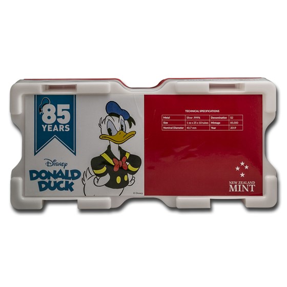 250-Coin Niue 1 oz Silver Disney Donald Duck Monster Box (Empty) 250-Coin Niue 1 oz Silver Disney Donald Duck Monster Box (Empty)