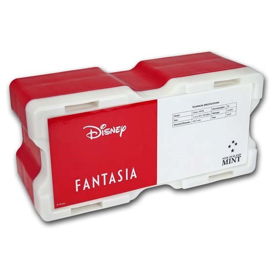 250-Coin Niue 1 oz Silver Mickey Fantasia Monster Box (Empty) 250-Coin Niue 1 oz Silver Mickey Fantasia Monster Box (Empty)