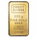 250 gram Gold Bar - Credit Suisse